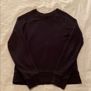 Black crew neck